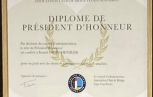 Mr le Président d'honneur