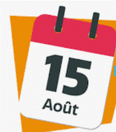 Club fermé le 15 août