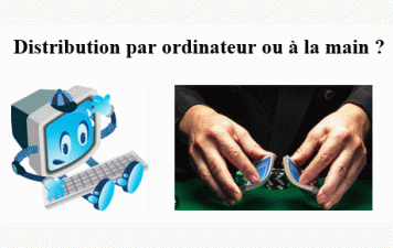 Distribution par ordinateur ou à la main ?