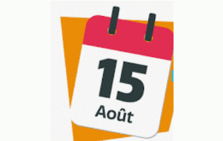 Club fermé le 15 août